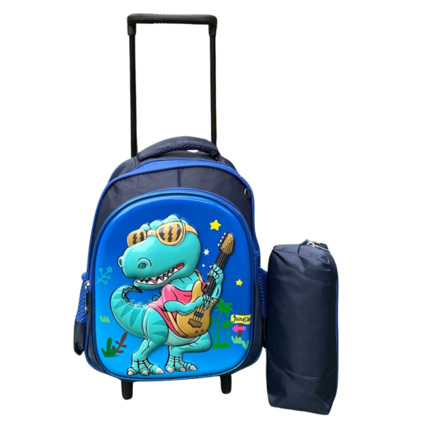 Maletín pequeño con Cartuchera dino