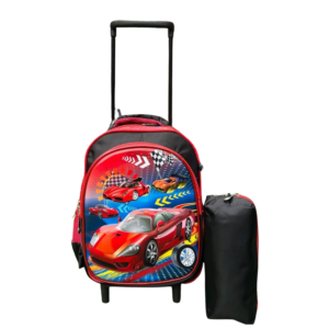 Maletín pequeño con Cartuchera carro